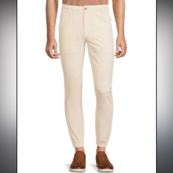 Onia Corduroy Joggers Beige Men’s Size Medium - Picture 1 of 6